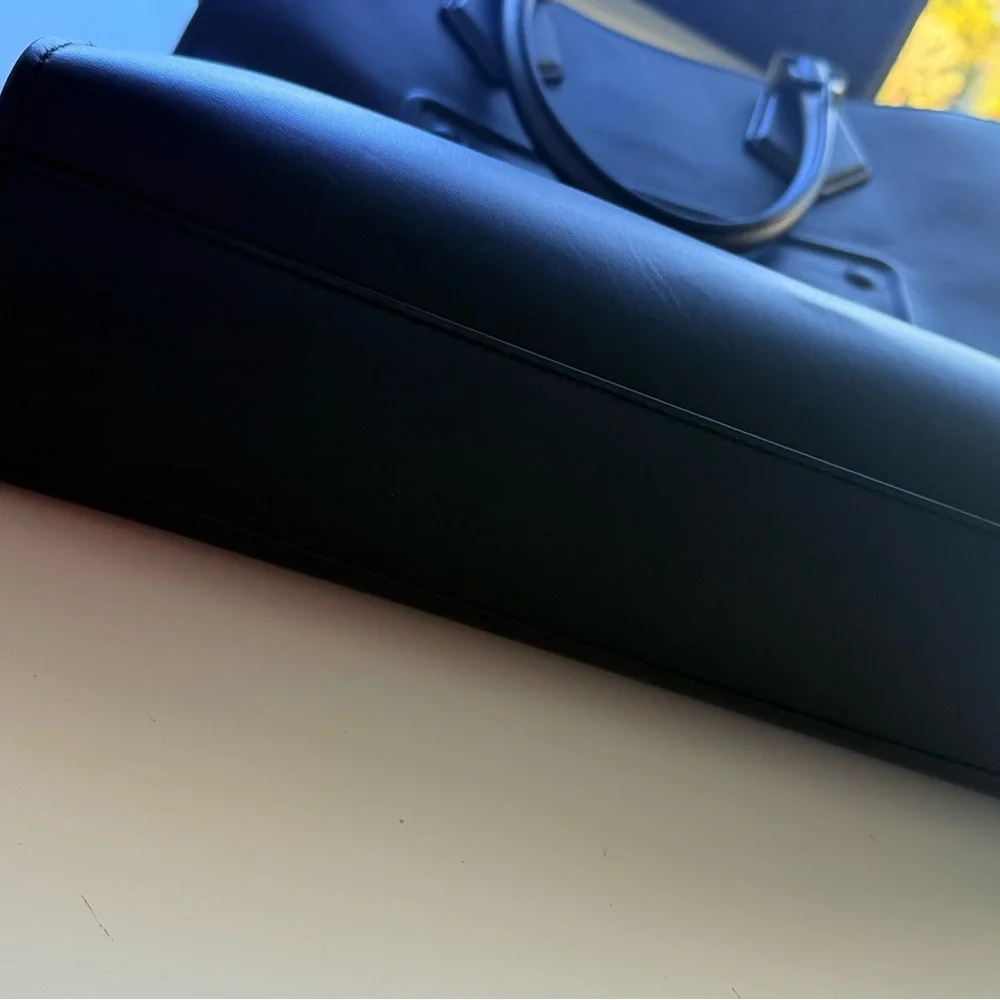 Dolce & Gabbana Black Leather Briefcase